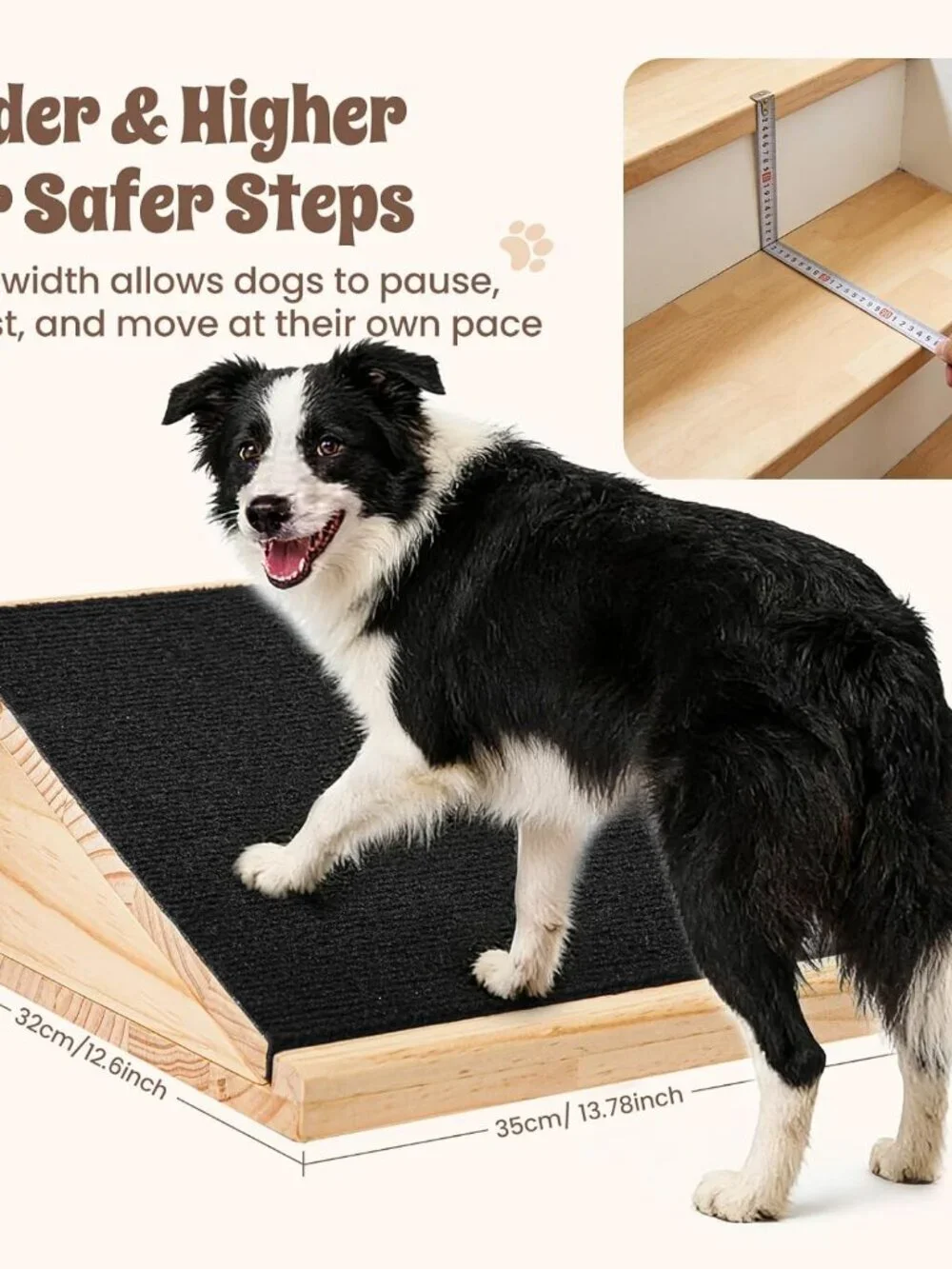 3-Pack Stair Ramp for Senior Dogs